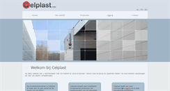 Desktop Screenshot of celplast.be