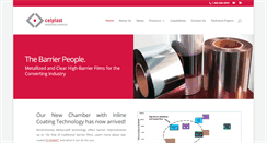 Desktop Screenshot of celplast.com